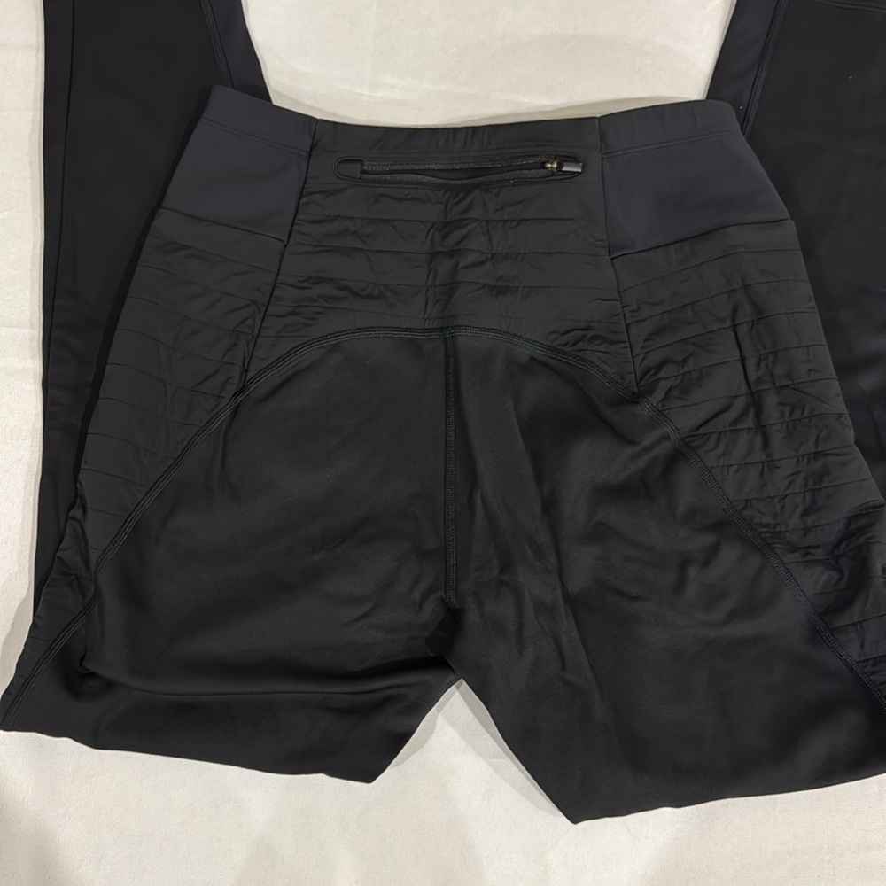 Athleta PEAK HYBRID FLEECE TIGHT Medium Black - Picture 4 of 6